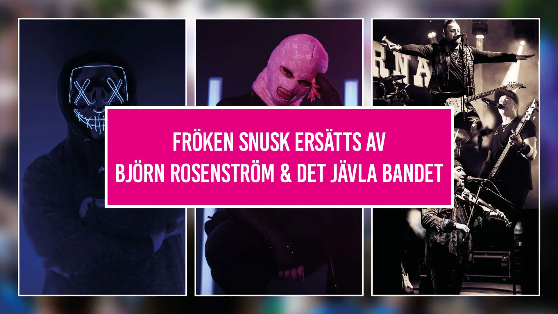 Fröken Snusk & Drängarna
